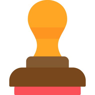 pul simgesi, vektör illüstrasyonu basit tasarım