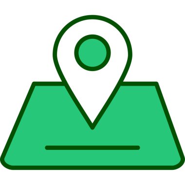 Yer tutucu. Web simgesi basit illüstrasyon