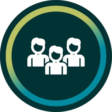vector illustration of Group people icon 