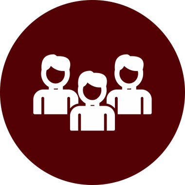 vector illustration of Group people icon 