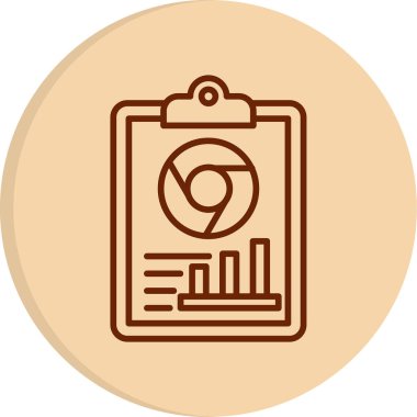 İzleme. Web simgesi basit illüstrasyon