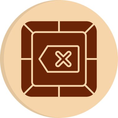 Arkaplan veya ok simgesinin vektör çizimi