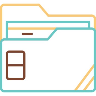 dizin simgesi, vektör illüstrasyonu basit tasarım