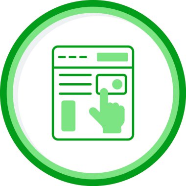 Web simgesi vektör resimlemesini değiştir