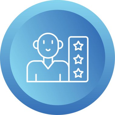 user icon, vector illustration simple design