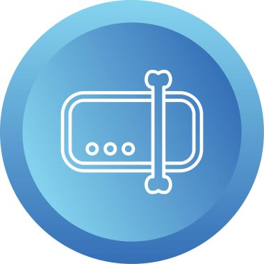 Dosyayı yeniden adlandır. Web simgesi basit illüstrasyon