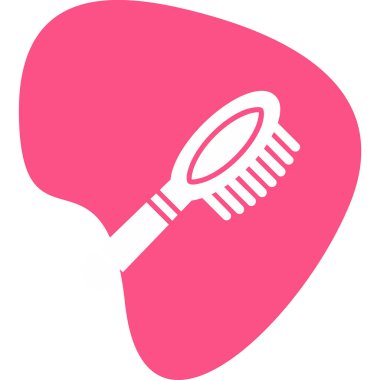  temizlik için fırça, vektör illüstrasyonu 