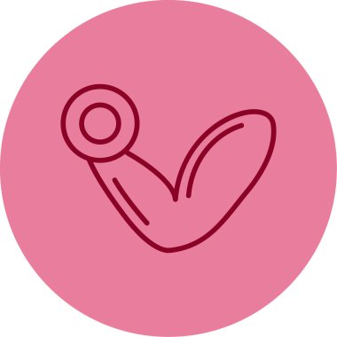 Efor Web simgesi vektör illüstrasyonu