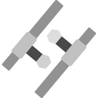 Tonfa. Web simgesi basit tasarım