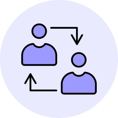 Web simgesi vektör illüstrasyonunu transfer et 