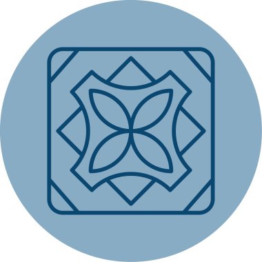 Döşeme. Web simgesi basit illüstrasyon