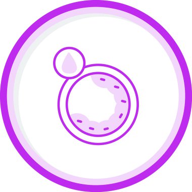 Kolesterol web simgesi vektör illüstrasyonu