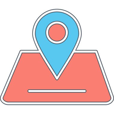 Yer tutucu. Web simgesi basit illüstrasyon