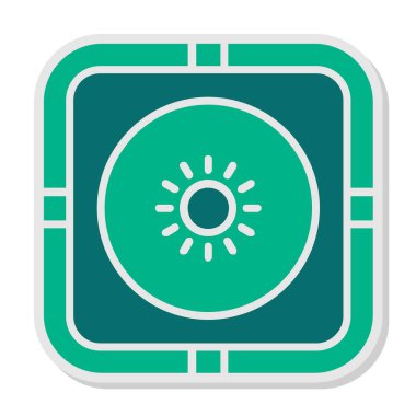 Web ve mobil için hafif vektör simgesi 