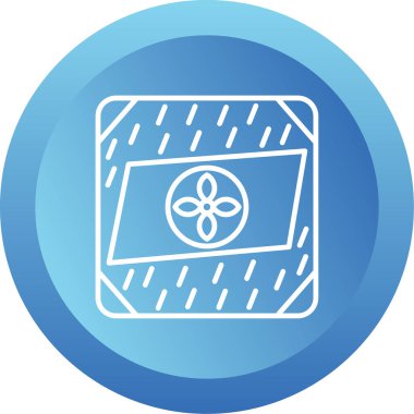 Döşeme. Web simgesi basit illüstrasyon