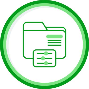 Dizin Denetim simgesi, vektör illüstrasyonu           