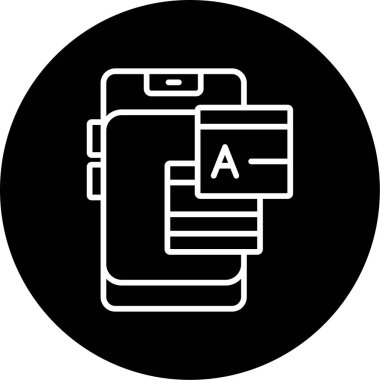 Notları web simgesi. vektör çizim 