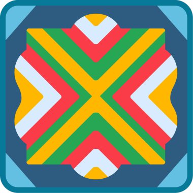 Döşeme. Web simgesi basit illüstrasyon