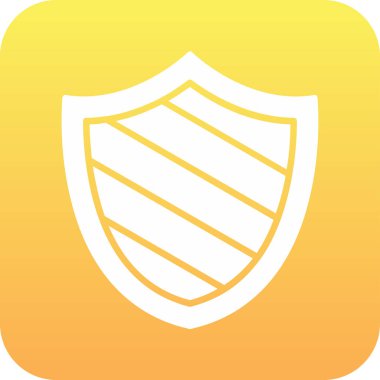 kalkan simgesi web basit illüstrasyon