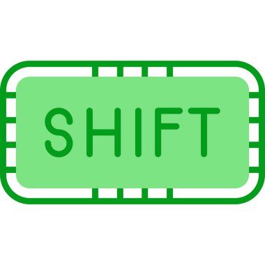 Değişim simgesinin vektör illüstrasyonu. multimedya ve baskı kavramı