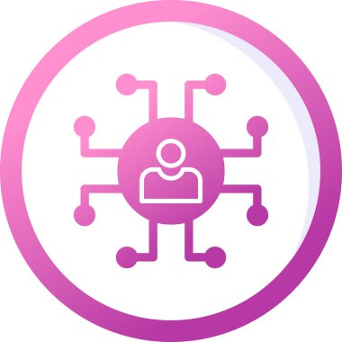 ağ web simgesi, vektör çizim 