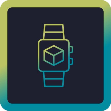 vector illustration of smart watch 