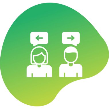 Tarafsız ağ simgesi vektör illüstrasyonu 