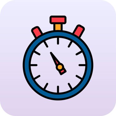 Kronometre simgesi çizimi