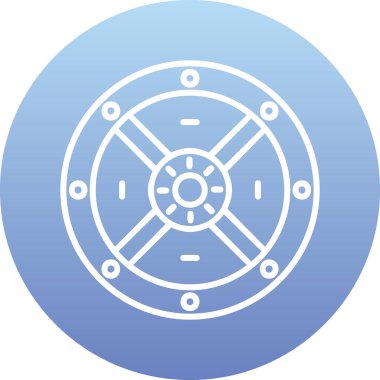 Ağ için koruma kalkanı vektör simgesi 