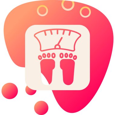 Taslak biçimdeki ağırlık simgesi 