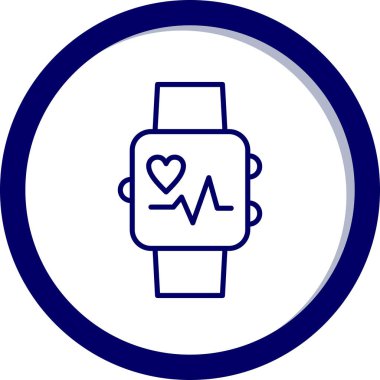 vector illustration of smart watch 
