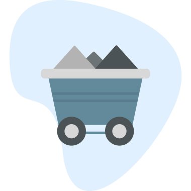 cart web simgesi basit illüstrasyon 