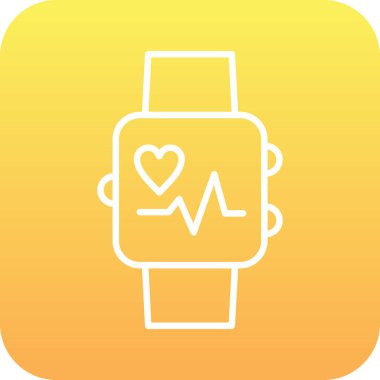 vector illustration of smart watch 
