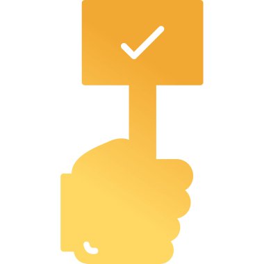 Kene işareti, vektör illüstrasyonu basit tasarım