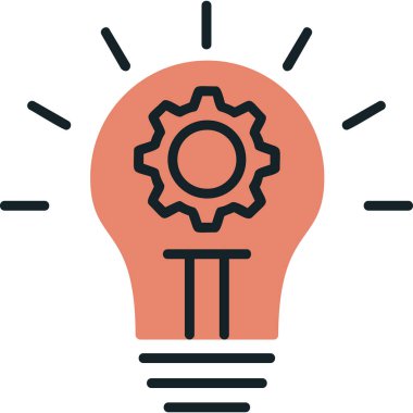 Yenilik simgesi vektör illüstrasyonu