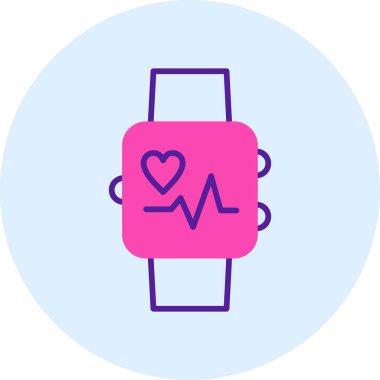 vector illustration of smart watch 