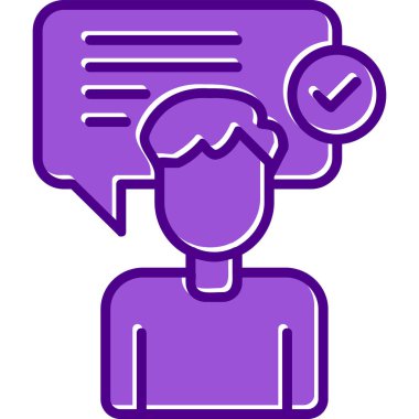 Karar Web simgesi vektör illüstrasyonu oluşturma