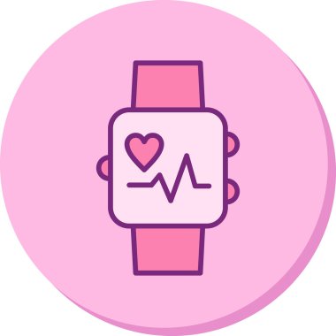vector illustration of smart watch 