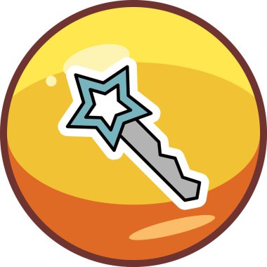 Anahtar Yetenekleri web simgesi vektör çizimi