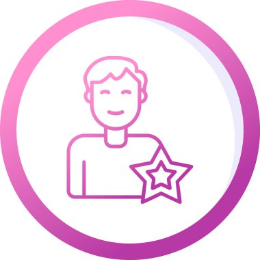 Tecrübe Ağı simgesinin vektör çizimi 