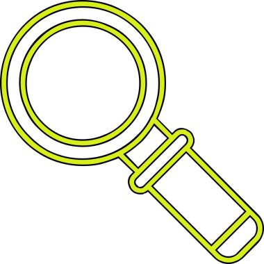 Ara. Web simgesi basit illüstrasyon 