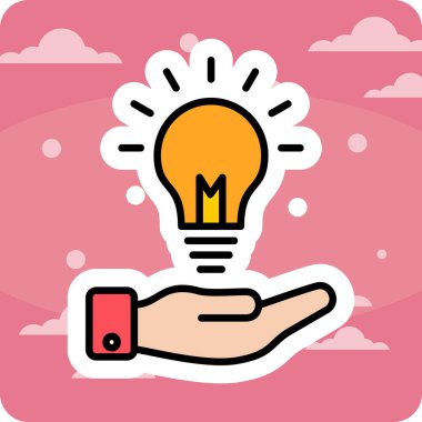 idea web icon simple illustration 