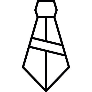 üçgen simgesi, basit vektör illüstrasyonu