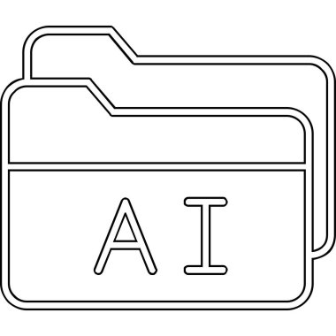 dizin simgesi, vektör illüstrasyonu basit tasarım