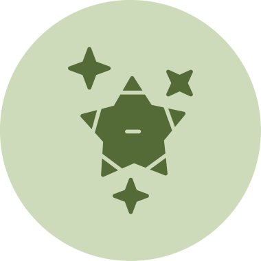 yıldız simgesi, vektör çizimi  