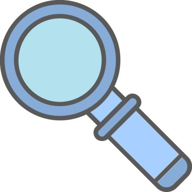 Ara. Web simgesi basit illüstrasyon 