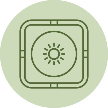 Web ve mobil için hafif vektör simgesi 