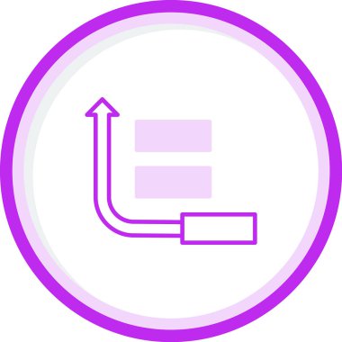 Öncelik web simgesi vektör illüstrasyonu