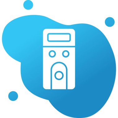 Dava web simgesi vektör illüstrasyonu