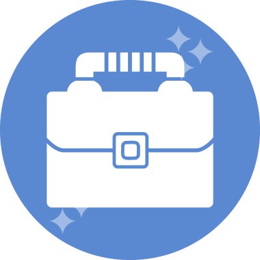 Evrak Çantası'nı web simge vektör çizim